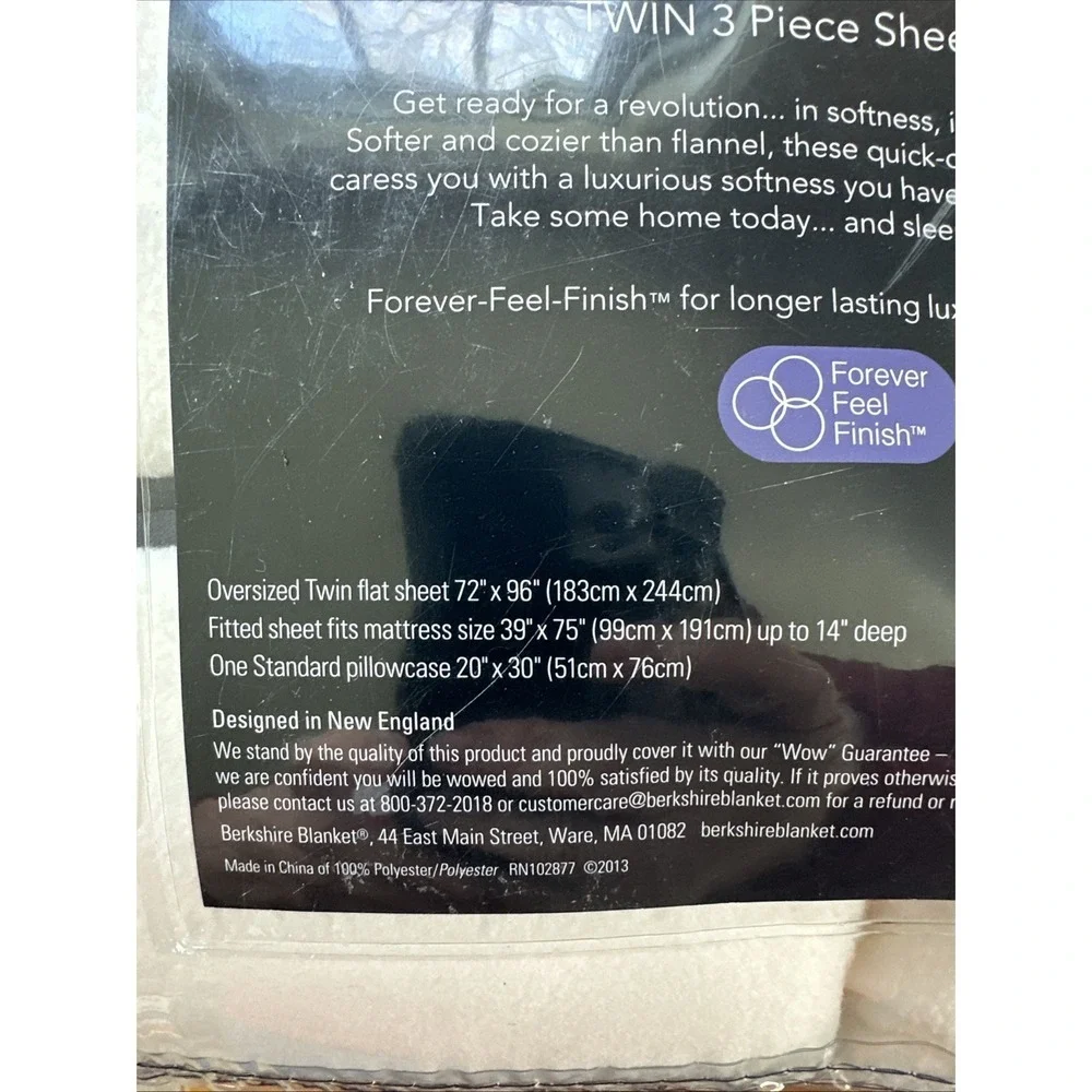 Microsoft Softer Sleep Twin Bed 3 Piece Oversized Twin Deep Sheet Set Dorm